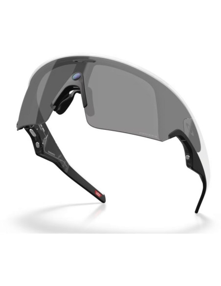 Meta Oakley Vanguard prizm black lenses, white frame