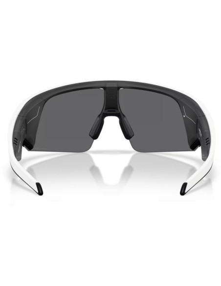 Meta Oakley Vanguard prizm black lenses, white frame