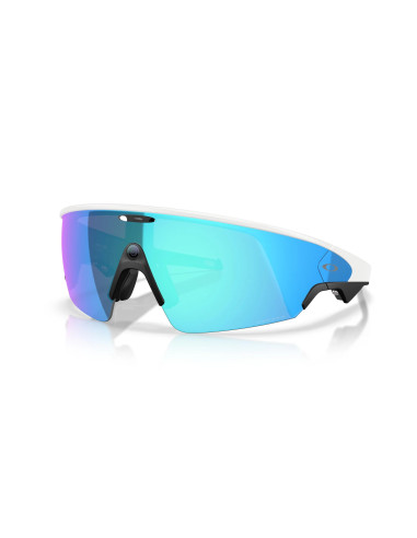 Meta Oakley Vanguard prizm sapphire lenses, white frame
