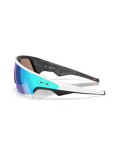 Meta Oakley Vanguard prizm sapphire lenses, white frame