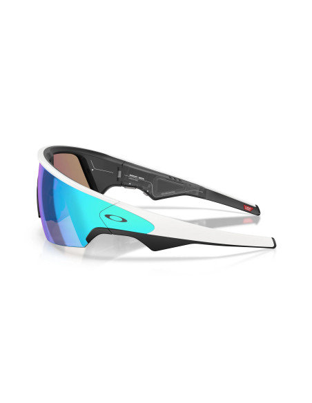 Meta Oakley Vanguard prizm sapphire lenses, white frame