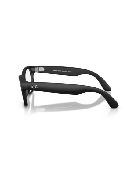 Meta Ray-Ban Gen2 Wayfarer, Matte Black, Clear (Large)