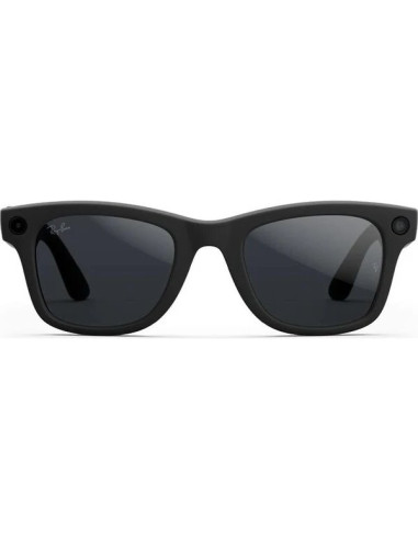 Meta Ray-Ban Gen2 Wayfarer, Matte Black, Clear/Grey Transitions (Large)