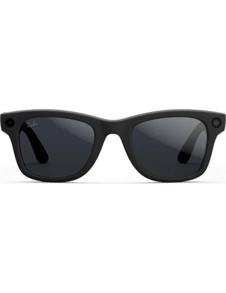 Meta Ray-Ban Gen2 Wayfarer, Matte Black, Clear/Grey Transitions (Large)