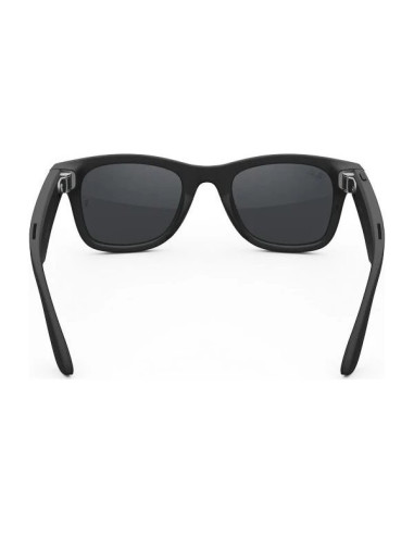 Meta Ray-Ban Gen2 Wayfarer, Matte Black, Clear/Grey Transitions (Large)