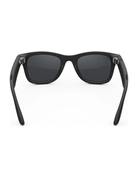 Meta Ray-Ban Gen2 Wayfarer, Matte Black, Clear/Grey Transitions (Large)