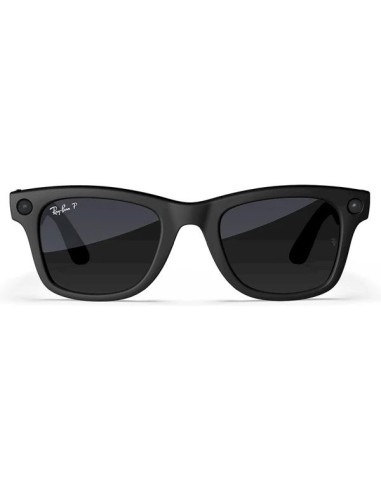 Meta Ray-Ban Gen2 Wayfarer, Matte Black, Graphite (Large)