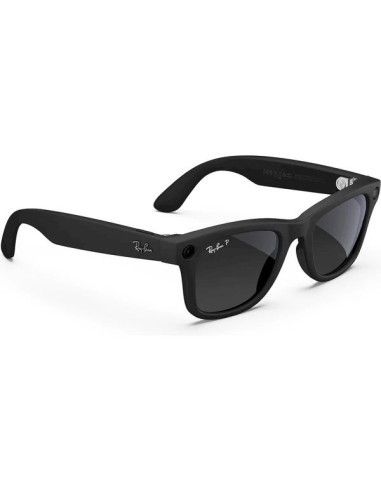 Meta Ray-Ban Gen2 Wayfarer, Matte Black, Graphite (Large)