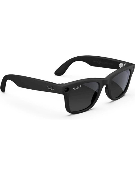 Meta Ray-Ban Gen2 Wayfarer, Matte Black, Graphite (Large)