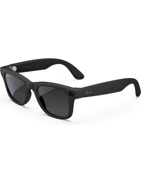 Meta Ray-Ban Gen2 Wayfarer, Matte Black, Graphite (Large)