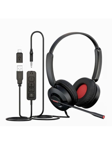 WELL Mairdi MRD-816 Dual - USB-A, USB-C, 3,5 mm