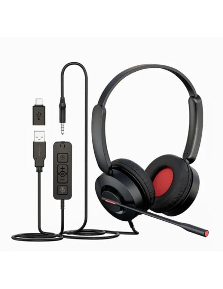 WELL Mairdi MRD-816 Dual - USB-A, USB-C, 3,5 mm