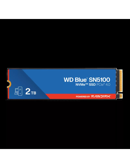 WD Blue SN5100 POWERED BY SANDISK/2TB/SSD/M.2 NVMe/Modrá/5R