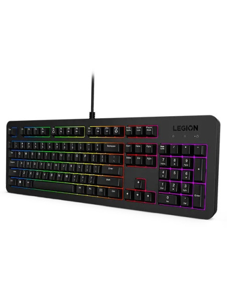 Lenovo Legion K300 RGB/Drôtová USB/ CZ- SK layout/Čierna
