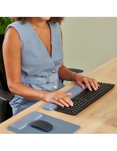 Podložka pod myš a zápästie Fellowes BREYTA XL námorná modrá