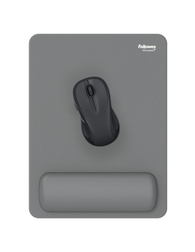 Podložka pod myš a zápästie Fellowes BREYTA XL sivá