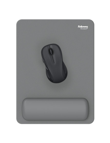 Podložka pod myš a zápästie Fellowes BREYTA XL sivá
