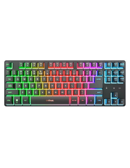 Trust GXT831 Thado TKL/Bezdrôtové USB/US/Čierna