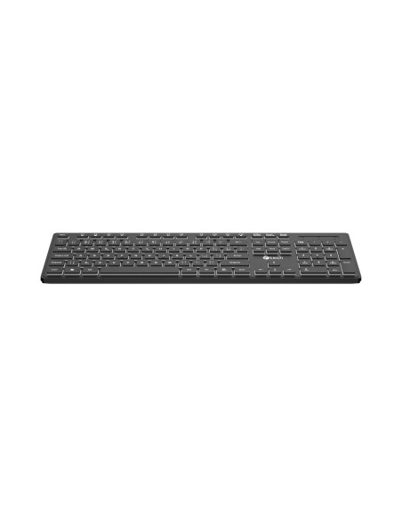Klávesnica C-TECH KB-201-BL, nízkoprofilová,