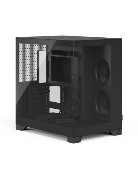 Fractal Pop 2 Vision/Midi Tower/Transpar./Čierna