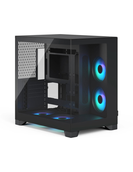 Fractal Pop 2 Vision/Midi Tower/Transpar./Čierna