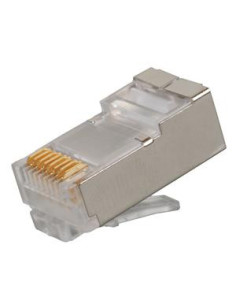 Konektor RJ45 CAT6 STP 8p8c na drôt, 100ks