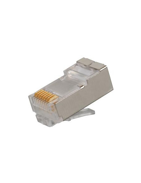 Konektor RJ45 CAT6 STP 8p8c na drôt, 100ks