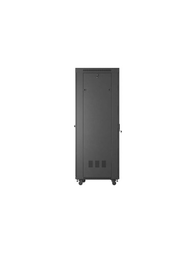 LANBERG 19" VOLNĚ STOJÍCÍ RACKOVÁ SKŘÍŇ 42U/600X800 (FLAT PACK) S PROSKLENÝMI DVEŘMI LCD ČERNÁ
