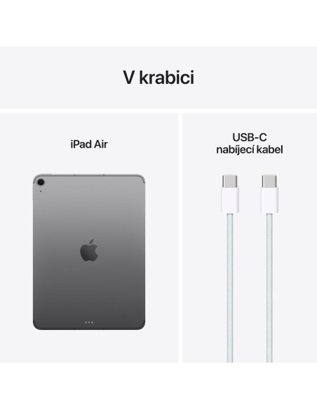 Apple iPad Air 11"/(M3) Wi-Fi + Cellular/10,86"/2360x1640/8GB/128GB/iPadOS18/Space Gray