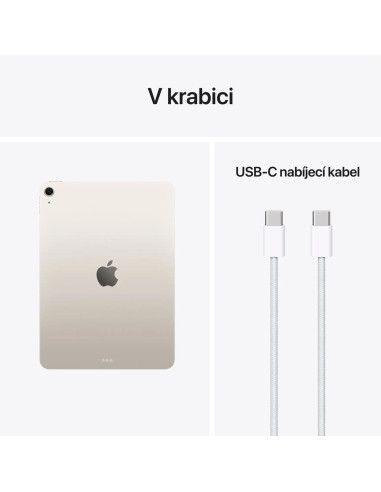Apple iPad Air 11"/(M4) Wi-Fi/11"/2360x1640/12GB/128GB/iPadOS26/Starlight