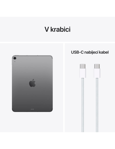 Apple iPad Air 11"/(M4) Wi-Fi + Cellular/11"/2360x1640/12GB/512GB/iPadOS26/Space Grey