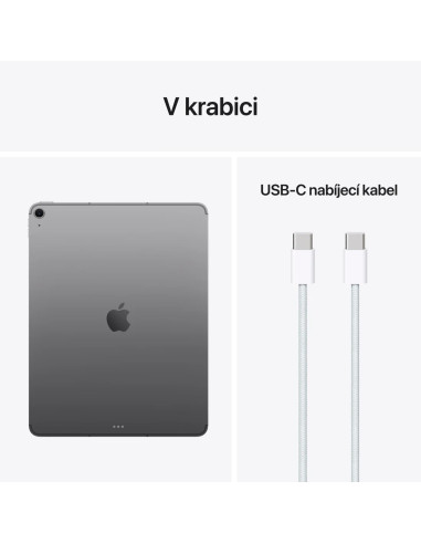 Apple iPad Air 13"/(M4) Wi-Fi + Cellular/13"/2732x2048/12GB/1TB/iPadOS26/Space Grey
