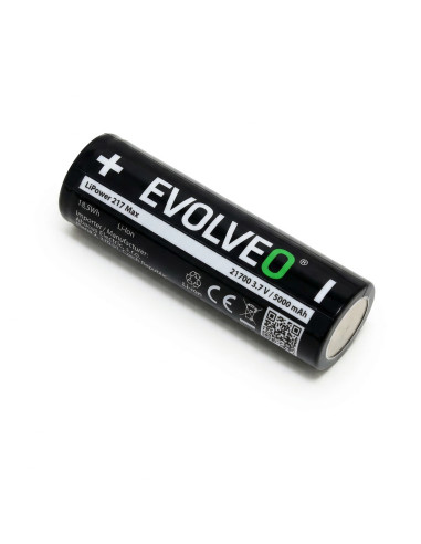 EVOLVEO LiPower 217 Max 5000 - Li-ion batéria 21700 (3.7 V / 5000 mAh) 3 ks