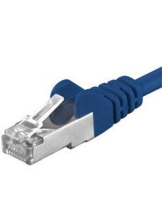 Premiumcord Patch kábel CAT6a S-FTP, RJ45-RJ45, AWG 26/7 7m, modrá