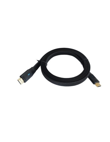 TB HDMI kábel 2v1 flat, čierny, 2m