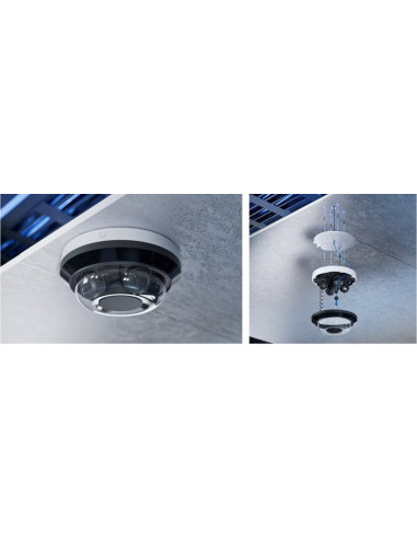 Ubiquiti UVC-AI-MS-4-W - UniFi Enterprise AI Multi Sensor 4, biela