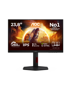 AOC Gaming/24G4ZR/23,8"/IPS/FHD/260Hz/0,3ms/Čierna/3R