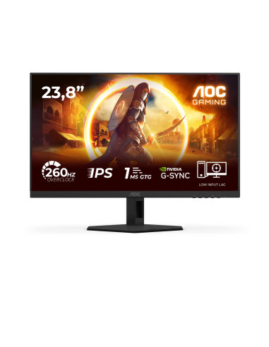 AOC Gaming/24G4ZRE/23,8"/IPS/FHD/260Hz/0,3ms/Čierna/3R
