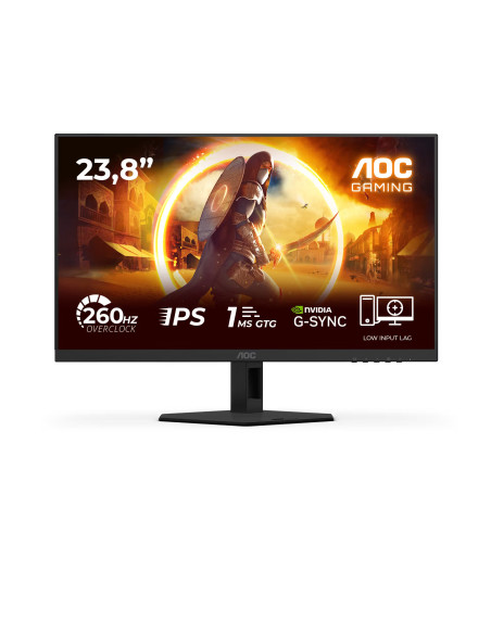 AOC Gaming/24G4ZRE/23,8"/IPS/FHD/260Hz/0,3ms/Čierna/3R