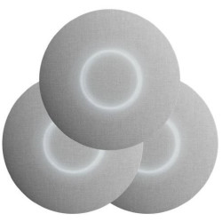 Ubiquiti kryt pre UAP-nanoHD, U6 Lite a U6+, motív tkaniny, 3 kusy