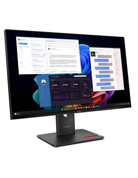 Lenovo ThinkVision/ThinkVision T27UD-40 Monitor/27"/QLED/4K UHD/60Hz/6ms/Čierna/3R