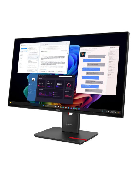 Lenovo ThinkVision/ThinkVision T27UD-40 Monitor/27"/QLED/4K UHD/60Hz/6ms/Čierna/3R