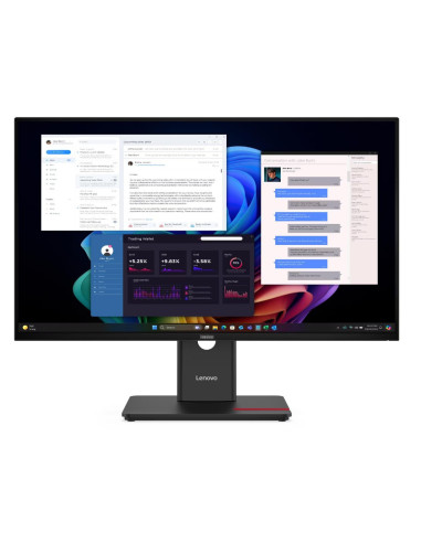 Lenovo ThinkVision/ThinkVision T27UD-40 Monitor/27"/QLED/4K UHD/60Hz/6ms/Čierna/3R