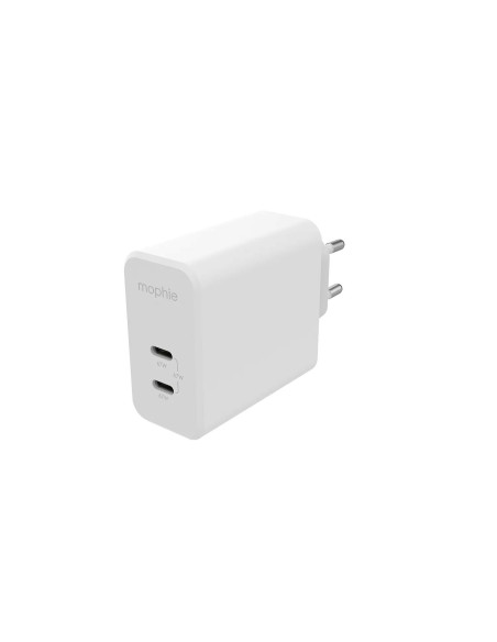 Mophie sieťový adaptér GaN, USB-C/PD - 67W - biela