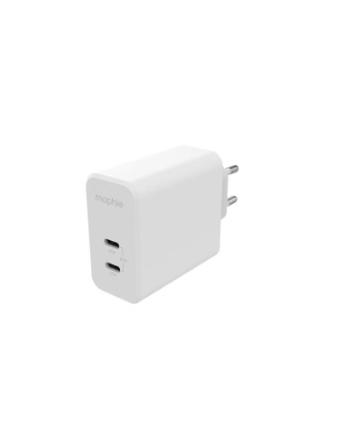 Mophie sieťový adaptér GaN, USB-C/PD - 67W - biela