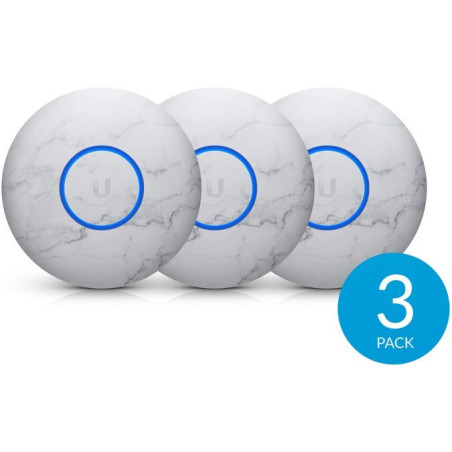 Ubiquiti kryt pre UAP-nanoHD, U6 Lite a U6+, mramorový motív, 3 kusy