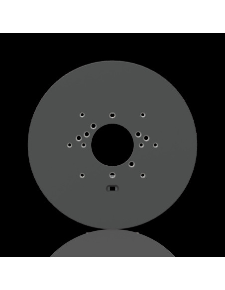 Ubiquiti UACC-GB-Plate-B - Gang Box Mounting Plate, čierna