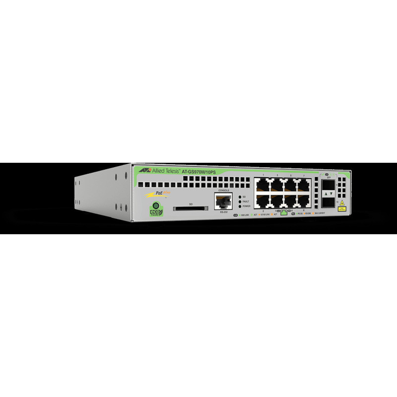 Allied Telesis AT-GS970M/10PS 8xGB mngm L3 switch