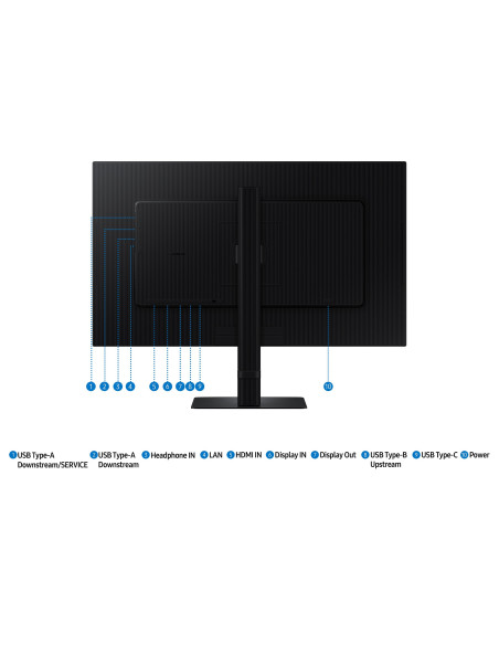 Samsung ViewFinity S6/S60UD/27"/IPS/QHD/100Hz/5ms/Čierna/3R