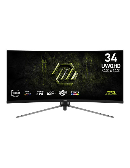 MSI MAG/345CQRF E20/34"/VA/UWQHD/200Hz/0,5ms/Čierna/3R